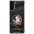 Florida State University Black Jersey Galaxy S21 FE Clear Case